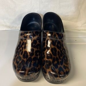 Dansko Leopard shoes